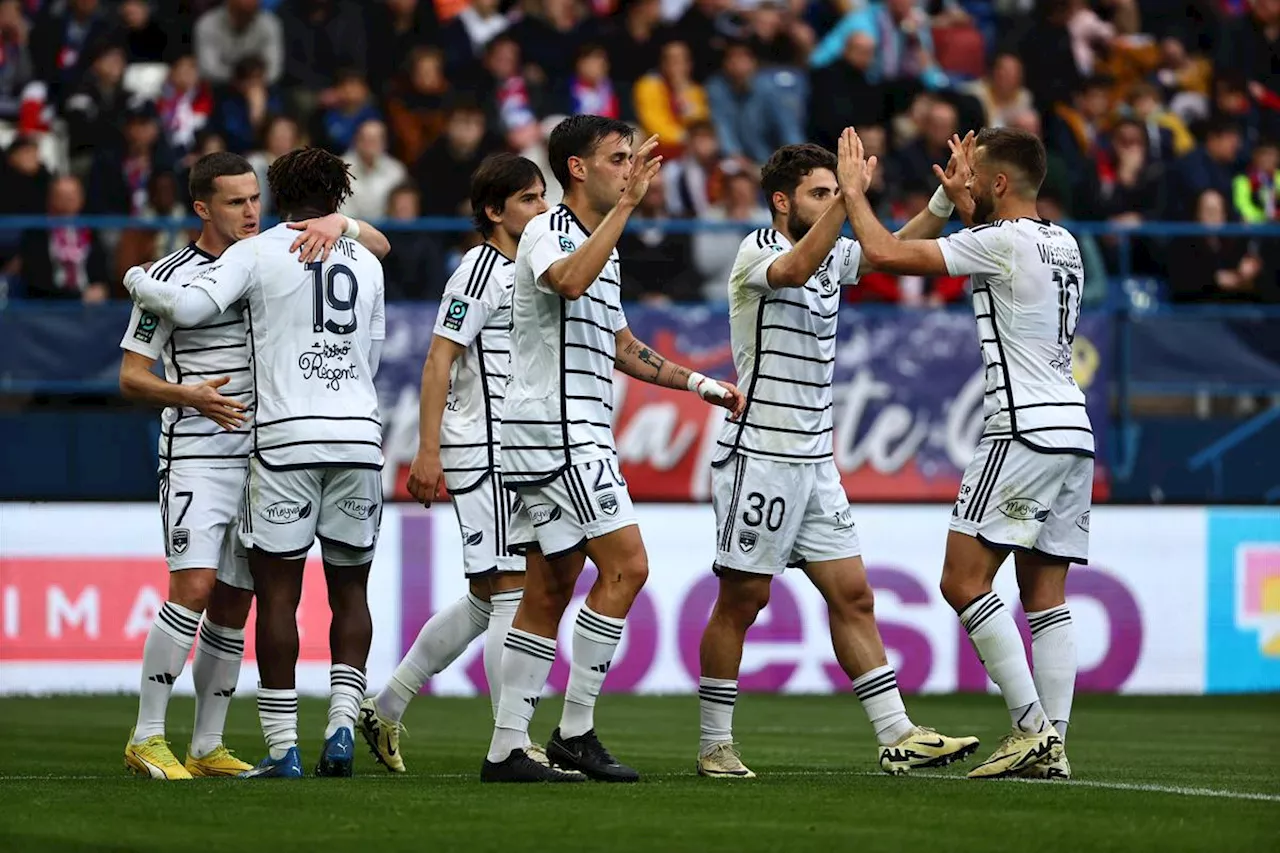 Les Girondins, vainqueurs à Caen (0-1), reprennent de l’air et des couleurs