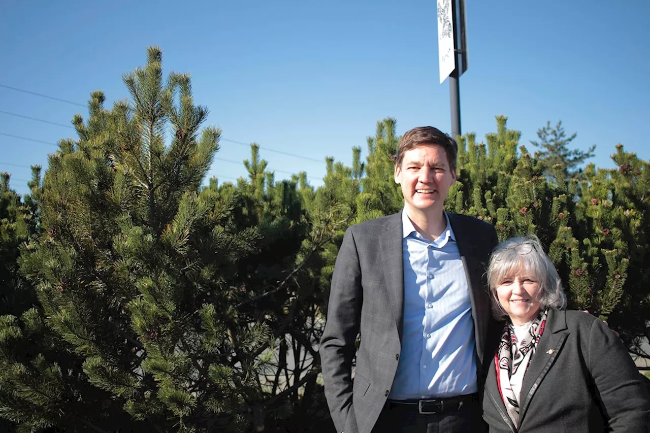 B.C. Premier David Eby attends signing of forestry agreement in Campbell River