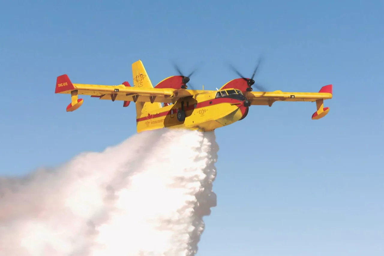 Wildfire demand pushes production at North Saanich water bomber parts site