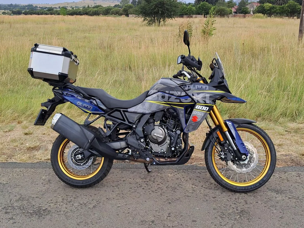 Suzuki V-Strom 800 offers a comfortable ride without limits