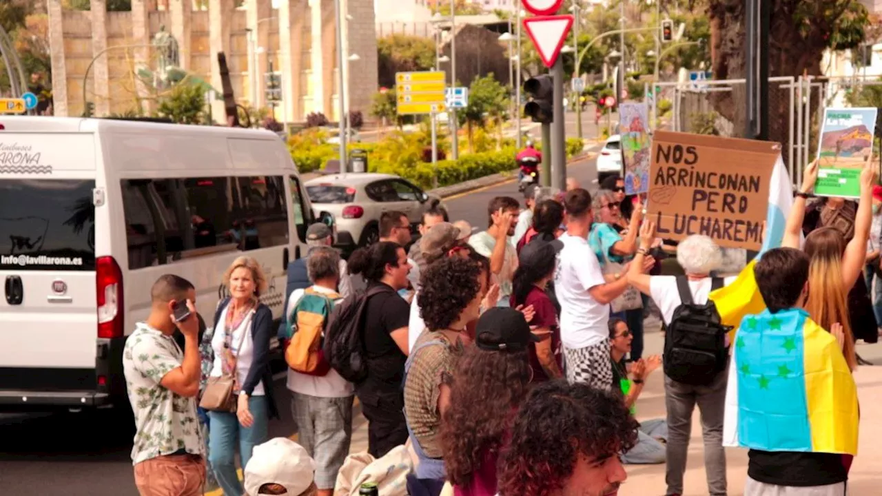 Campaigners in the Canary Islands call for sustainable tourism