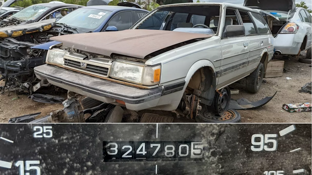 Subaru with Over 300,000 Miles Found in Denver Junkyard