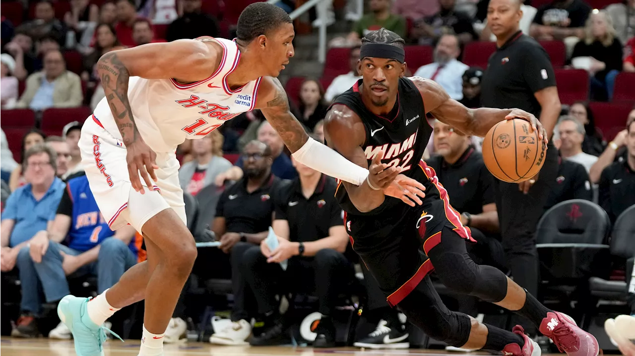 Butler, Adebayo Heat to victory over Rockets