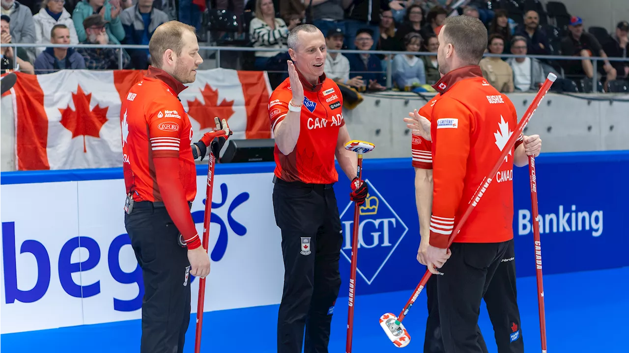 Canada's Team Gushue dispatches Scotland to advance to world men's curling final against Sweden