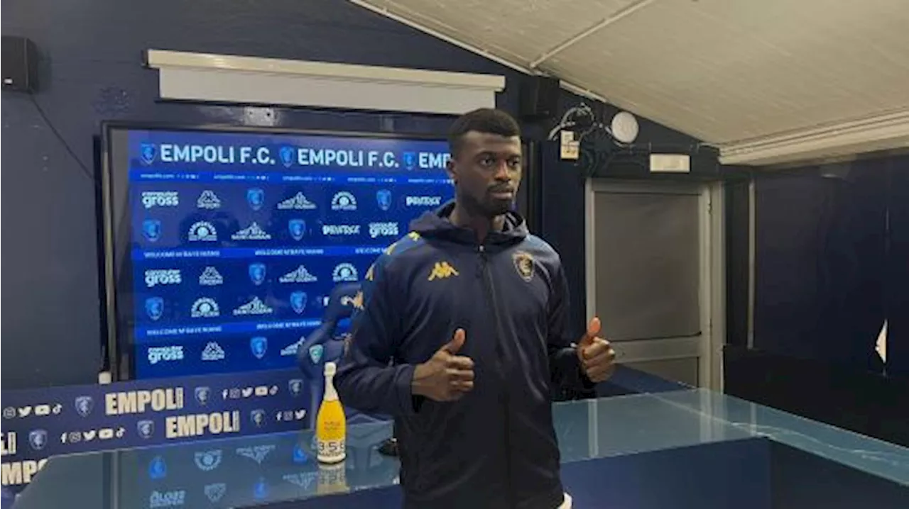 Empoli, Niang: 'Darò il massimo, poi vediamo alla fine. Gol? Conta che la squadra vinca'