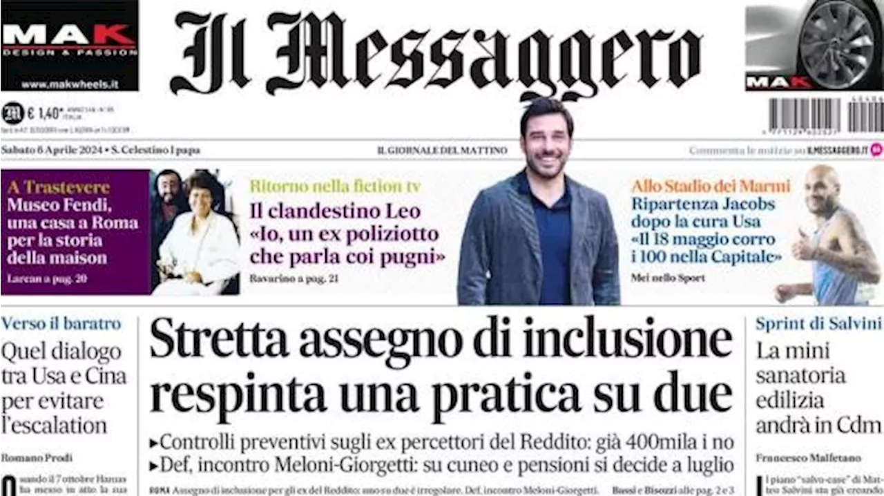 Il Messaggero sulla Roma: 'De Rossi, il derby è l'occasione per blindare il futuro'