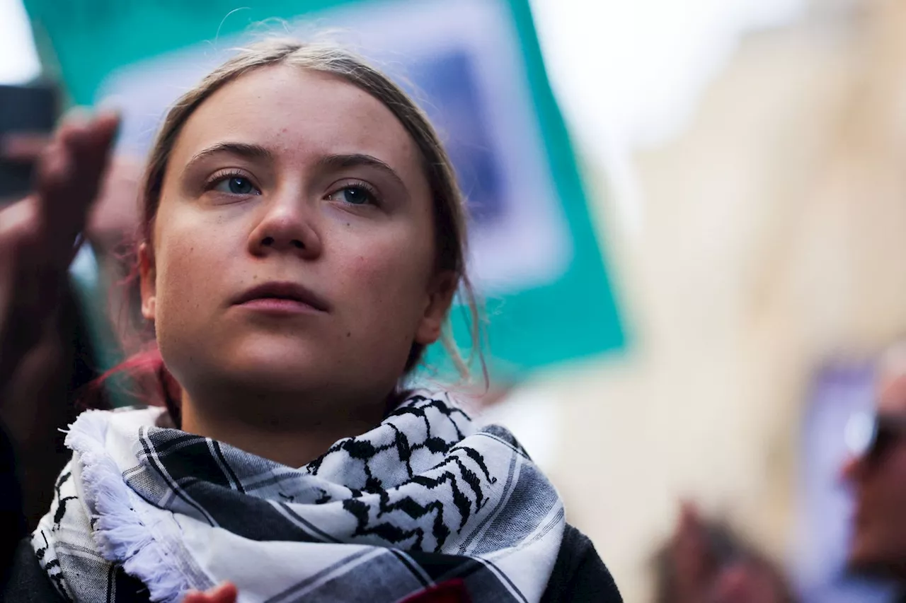 Greta Thunberg pågrepet i Haag, melder Reuters