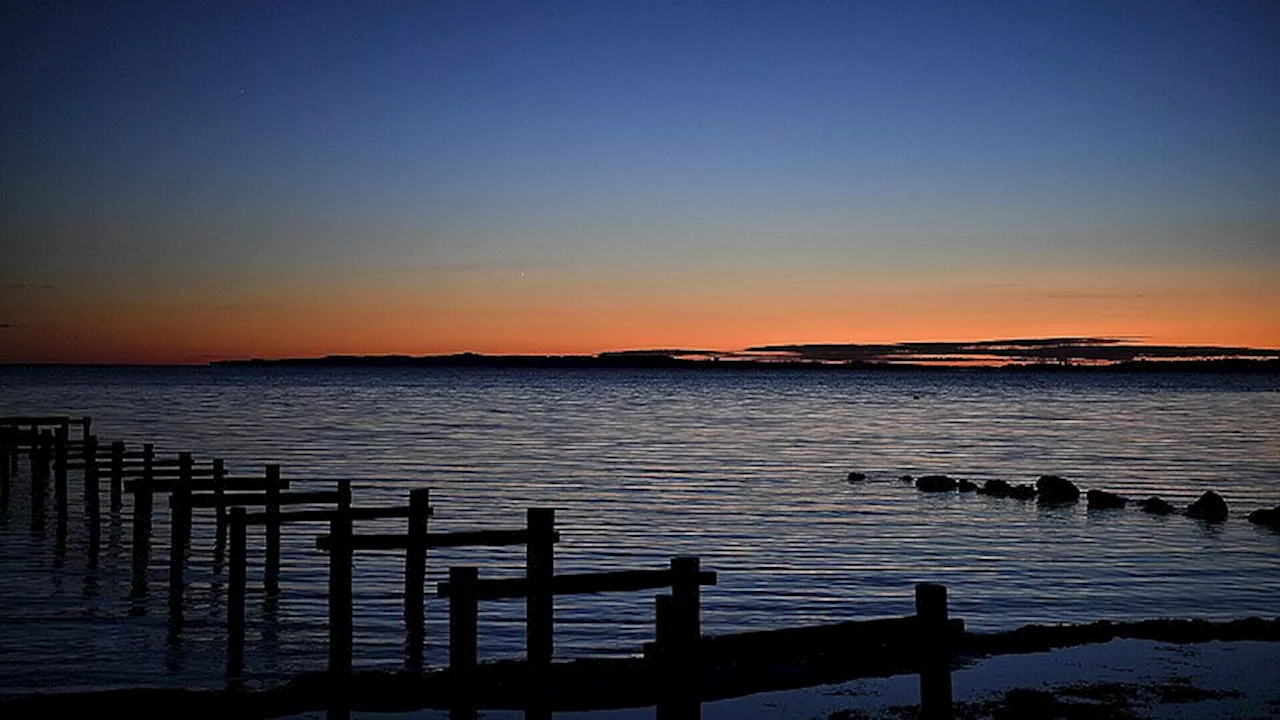 Lørdag aften kan solnedgangen blive usædvanlig seværdig