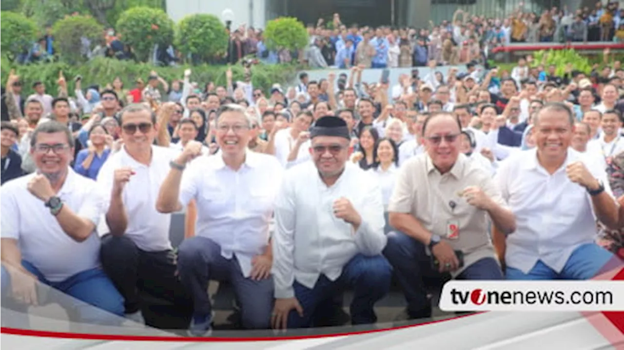 Lepas Pemudik di United Tractors, Wamenaker Optimis Mudik Bersama Mampu Tingkatkan Produktivitas Pekerja