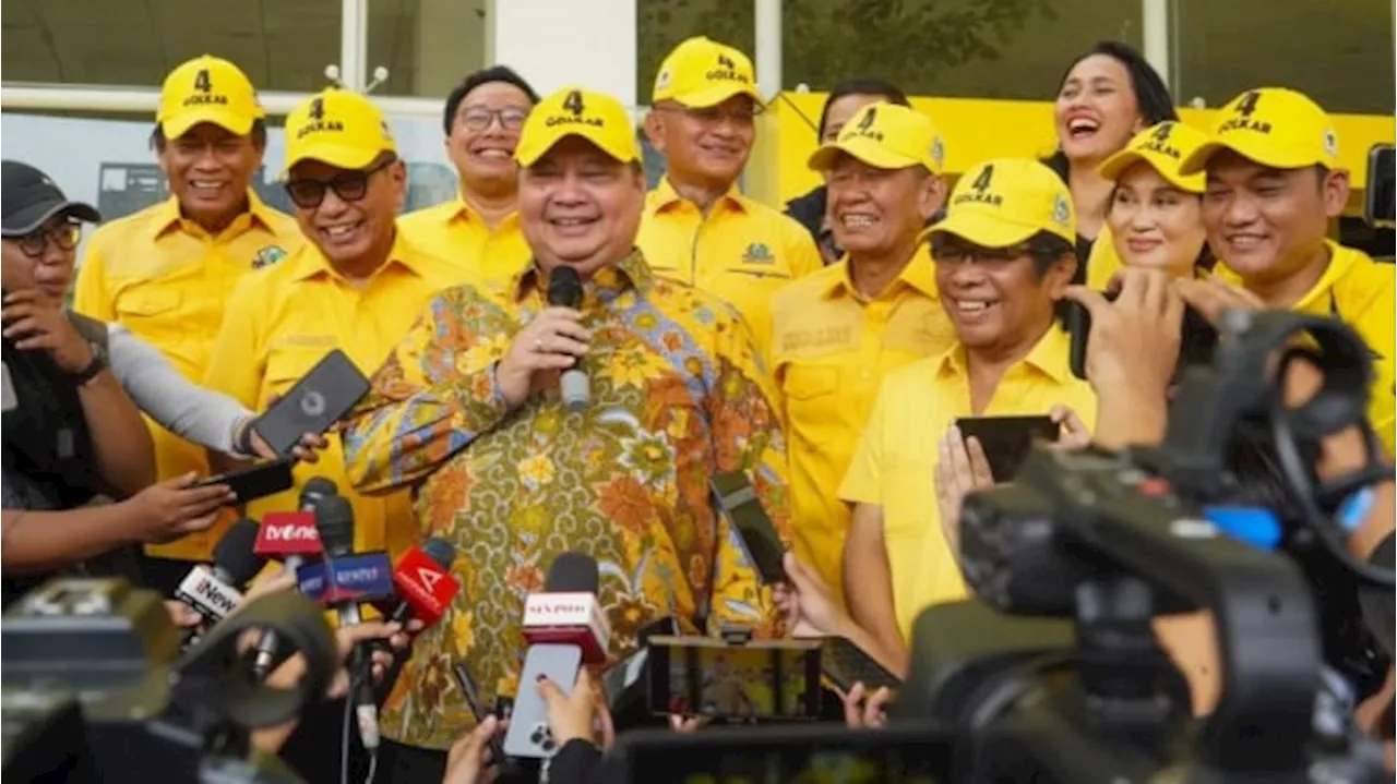 Airlangga: Partai Golkar Tak Pungut Mahar Politik di Pilkada 2024