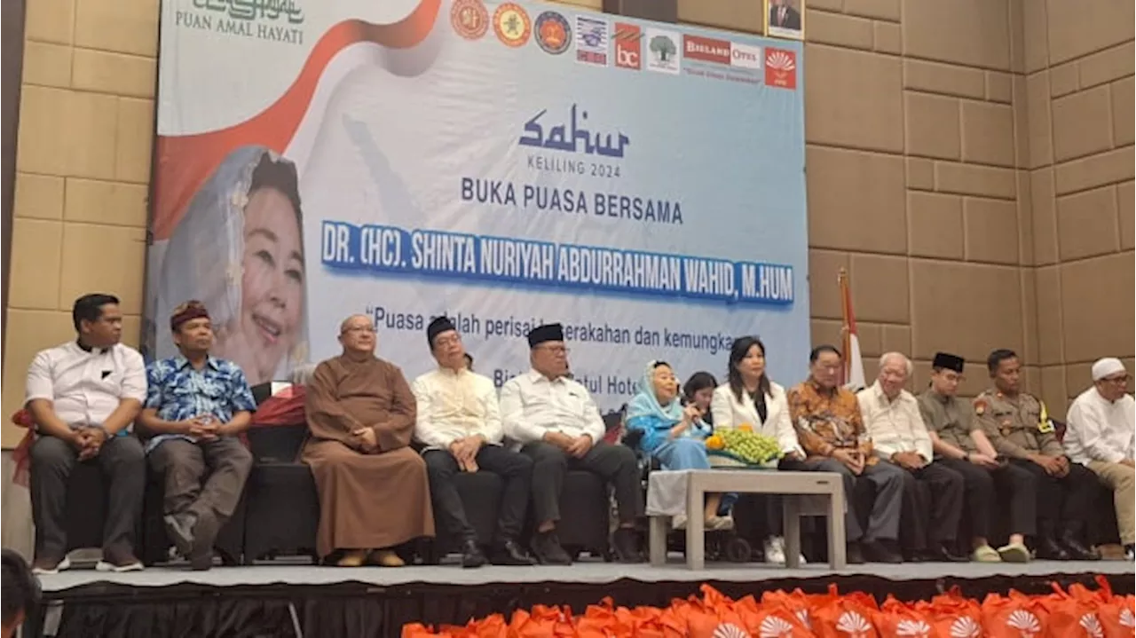 Buka Bersama Perhimpunan Tionghoa, Istri Gus Dur Ingatkan Kemajemukan Indonesia