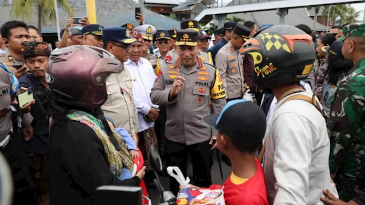 Jenderal Sigit Lepas Peserta Mudik Gratis di Jakarta