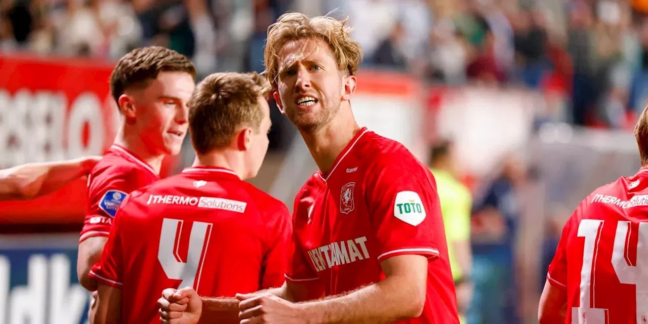 FC Twente wint van Fortuna en bouwt voorsprong uit