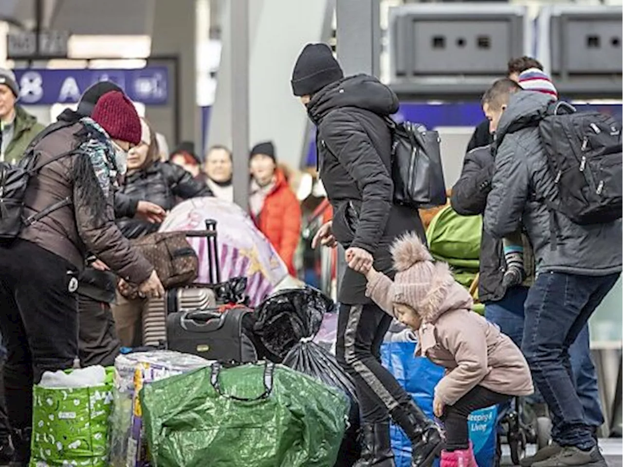 Ukrainer prägen hohe Zahlen in Grundversorgung