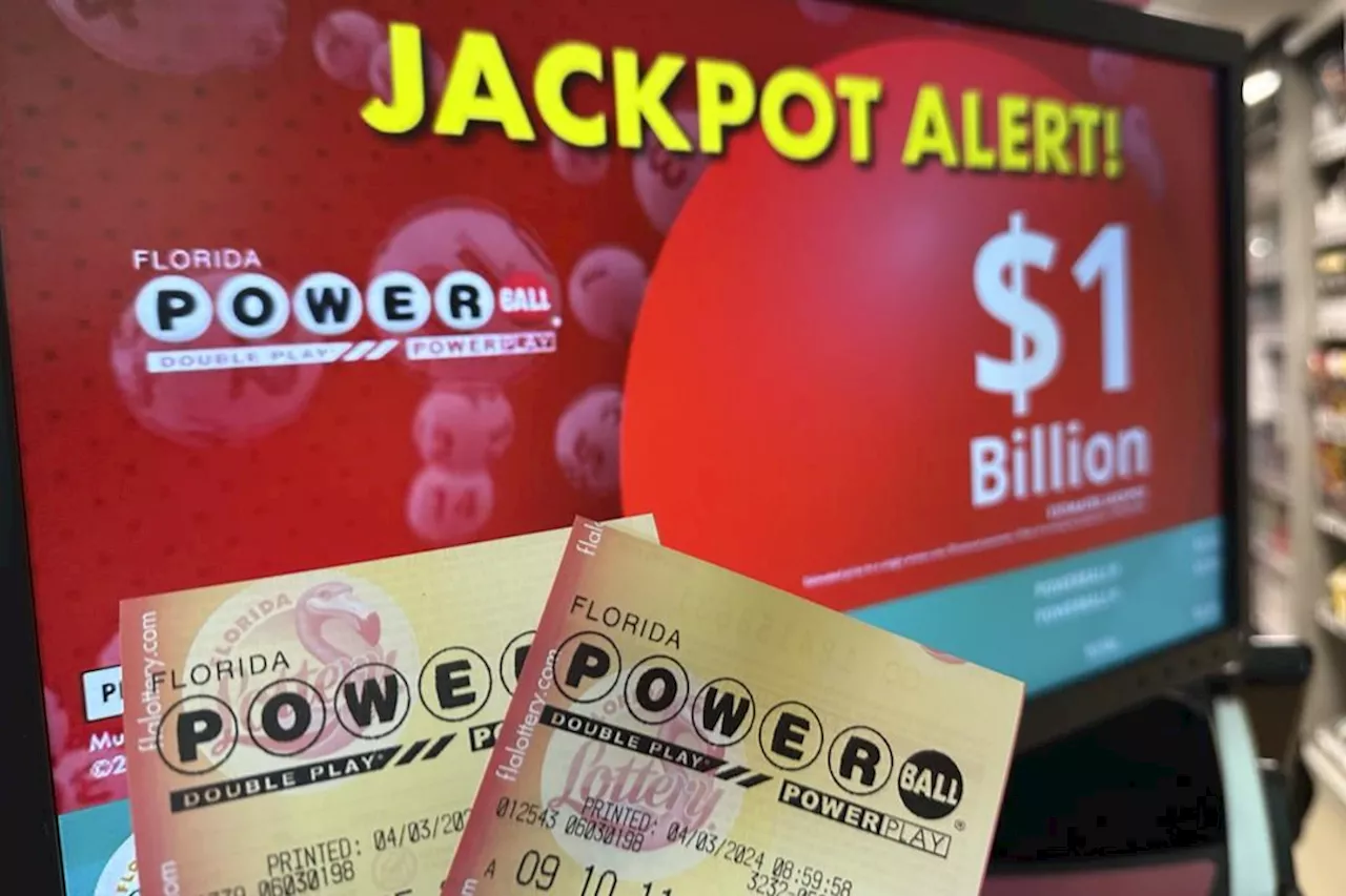 Powerball prize climbs to $1.3B ahead of next drawing