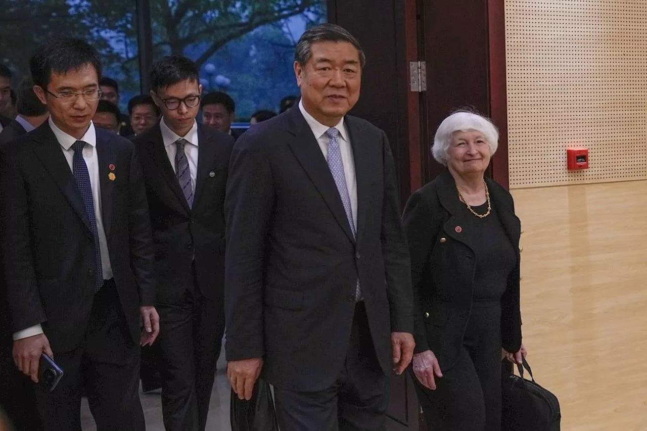 US and China plan talks on economics, including manufacturing ‘overcapacity’ issue, Yellen says