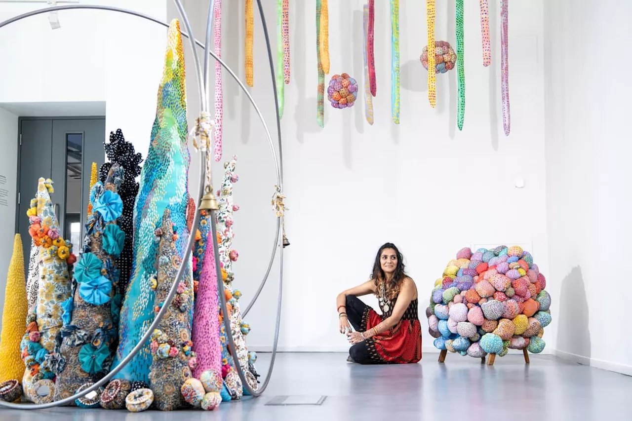 Saroj Patel: Emotional exhibition of colour, texture and patterns inspired by Indian heritage