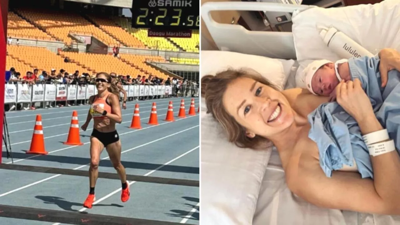 Australian marathon champion Jess Stenson runs personal best ahead of tight Olympic selection call