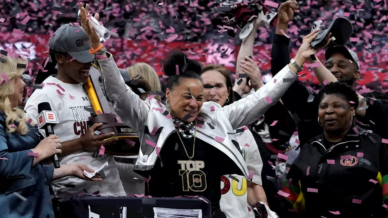 South Carolina beats Caitlin Clark, Iowa 87-75 in NCAA Women's National Championship