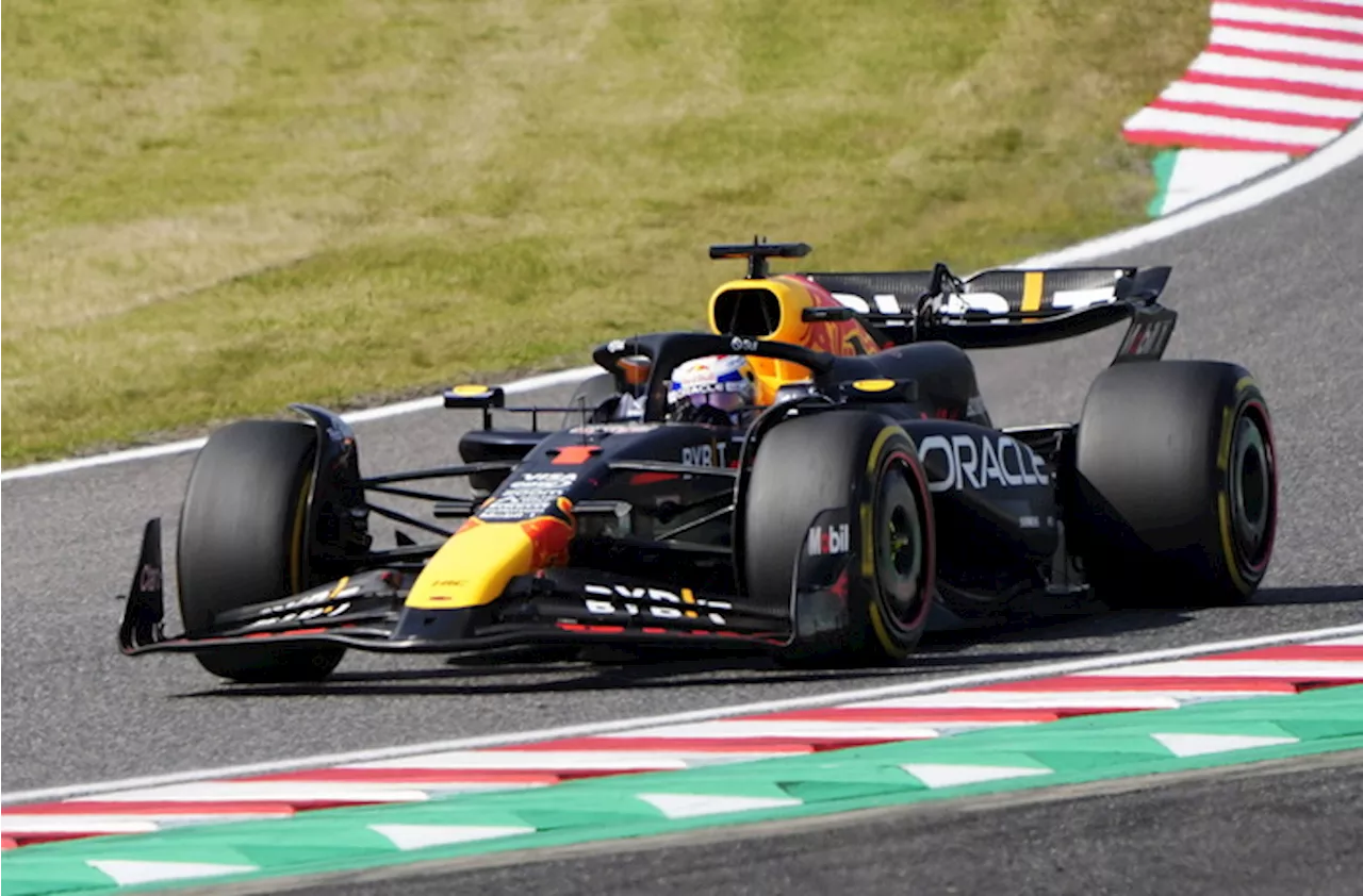 F1: Verstappen vince il Gp del Giappone, terzo Sainz