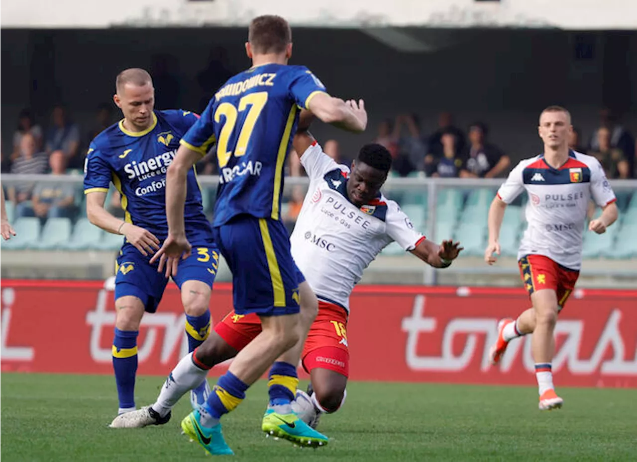 Serie A, in campo Cagliari-Atalanta 0-1 e Verona-Genoa 1-0 DIRETTA e FOTO