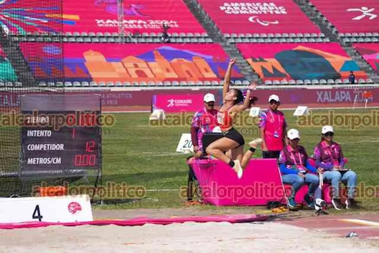 Arrasa México en el medallero del Gran Prix de Para Atletismo Xalapa 2024