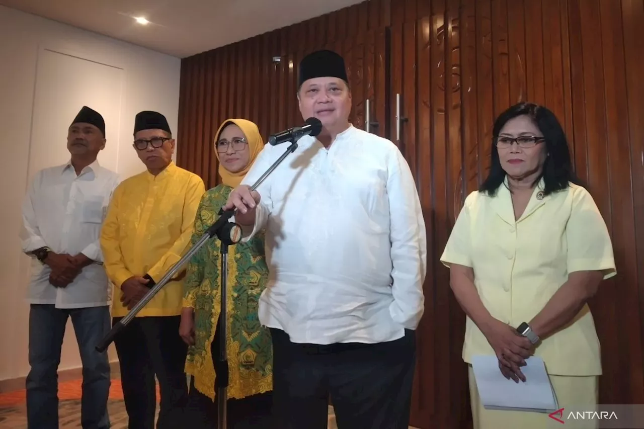 Airlangga tanggapi kemungkinan aklamasi di Munas Golkar