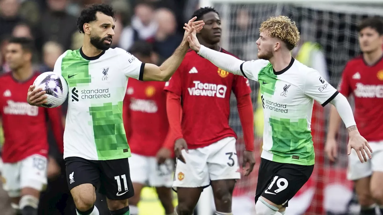 Man United and Liverpool draw 2-2 after late Mohamed Salah penalty