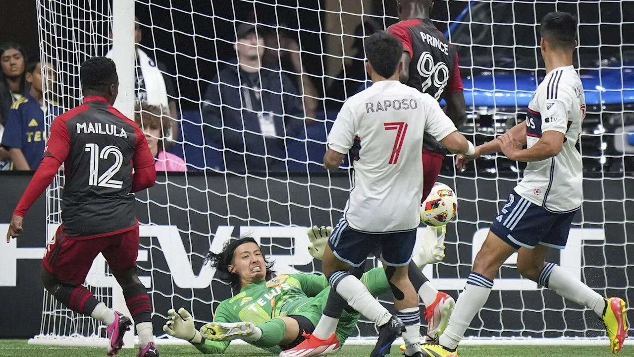 Takaoka earns shutout, White scores as Vancouver Whitecaps defeat Toronto