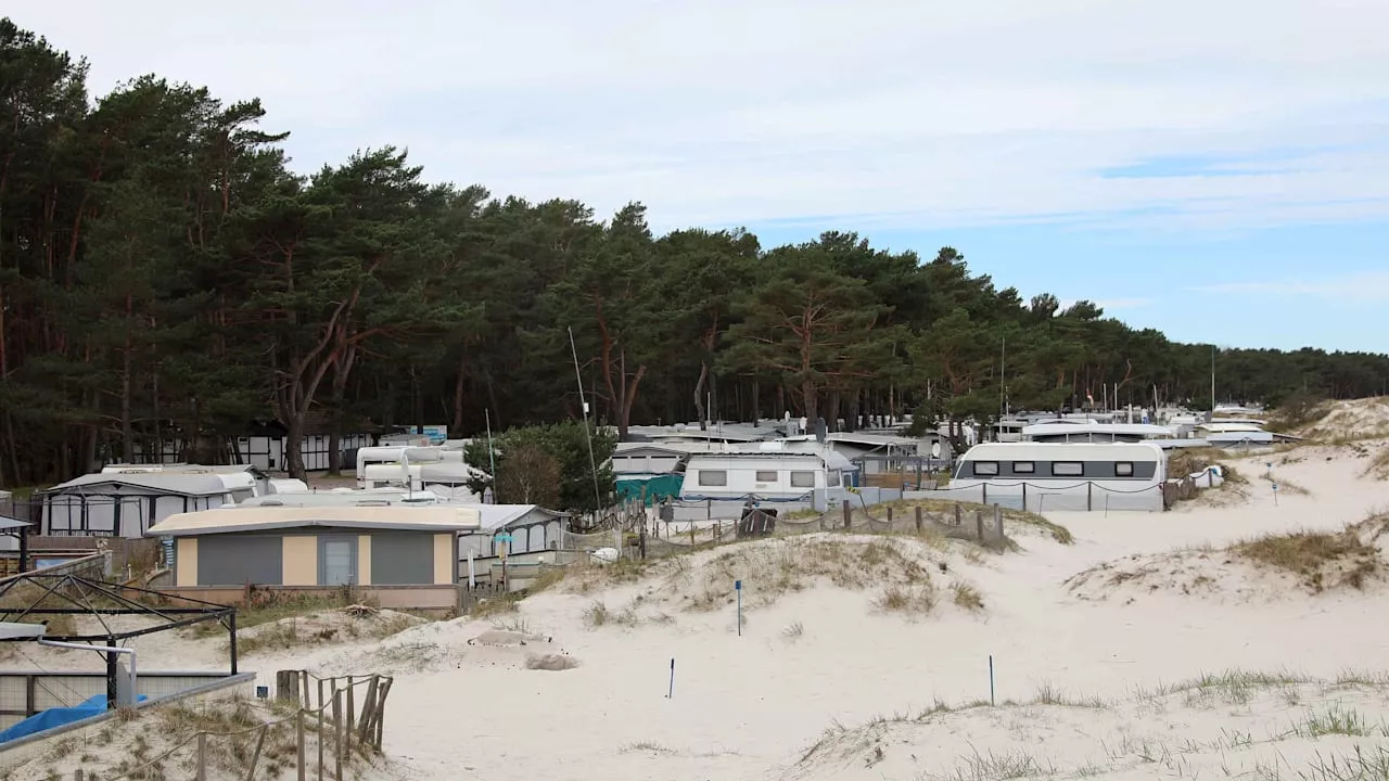 An der Ostsee: Campingplatz Prerow wird nicht geräumt