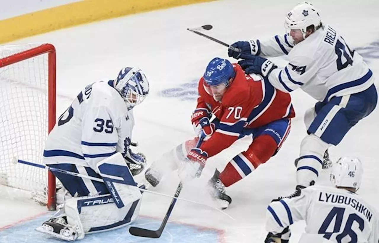 Auston Matthews scores league-leading 64th goal in 4-2 Maple Leafs win over Canadiens