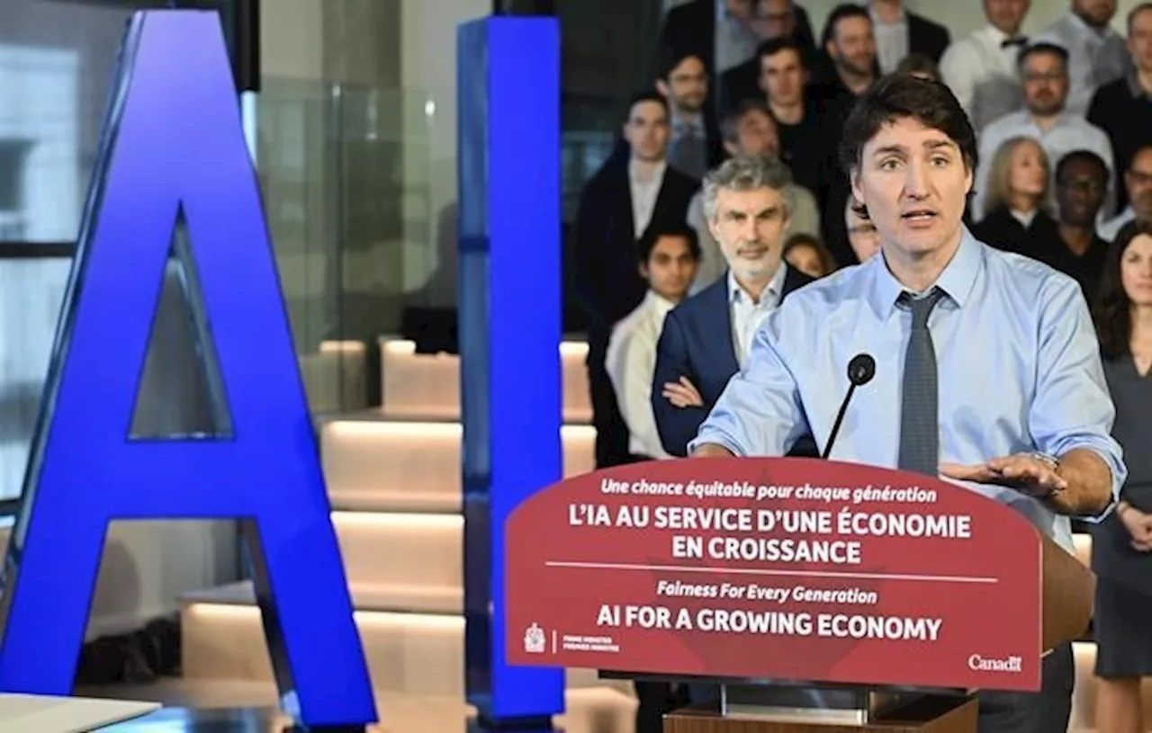 Prime Minister Justin Trudeau announces billions to build Canada's AI capacity