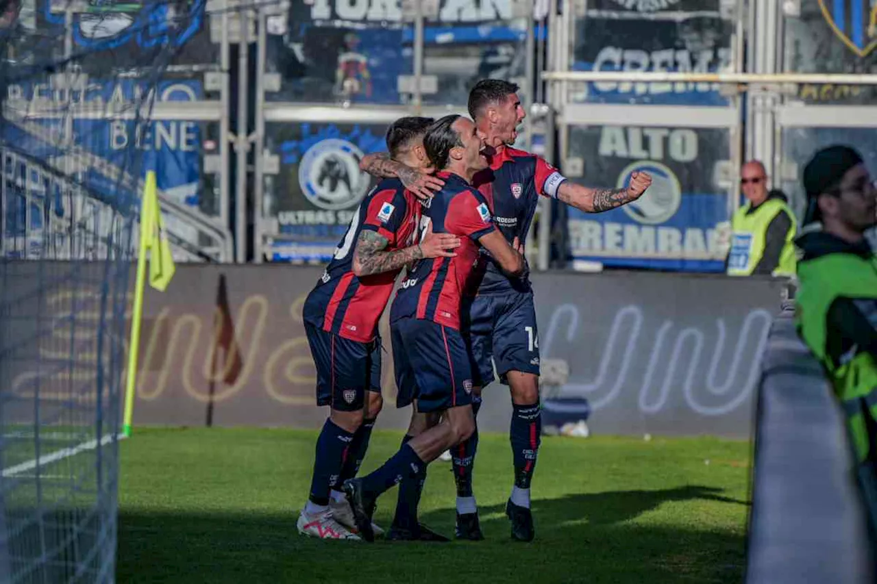 Viola fa volare il Cagliari, Atalanta Ko: Genoa vittorioso in rimonta