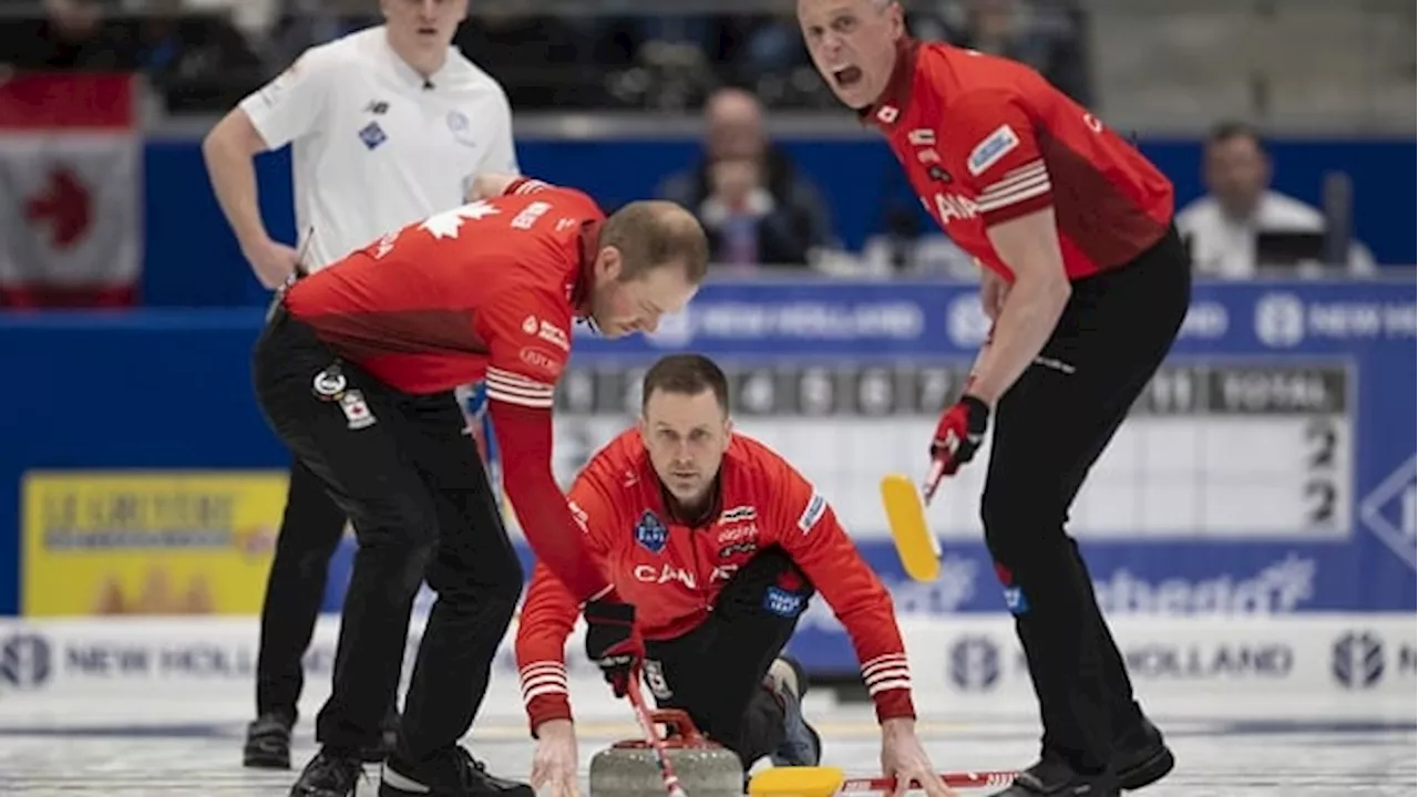 Swedish Skip Edin Beats Canadian Gushue in World Men's Curling Championship