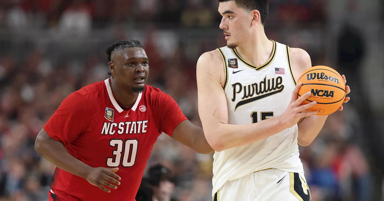 Purdue powers its way into NCAA March Madness title game, beating N.C. State 63-50