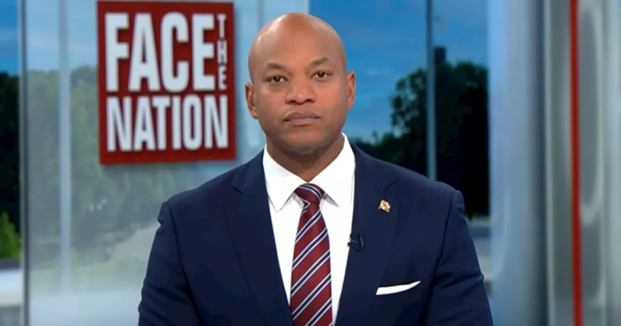 Transcript: Maryland Gov. Wes Moore on 'Face the Nation,' April 7, 2024