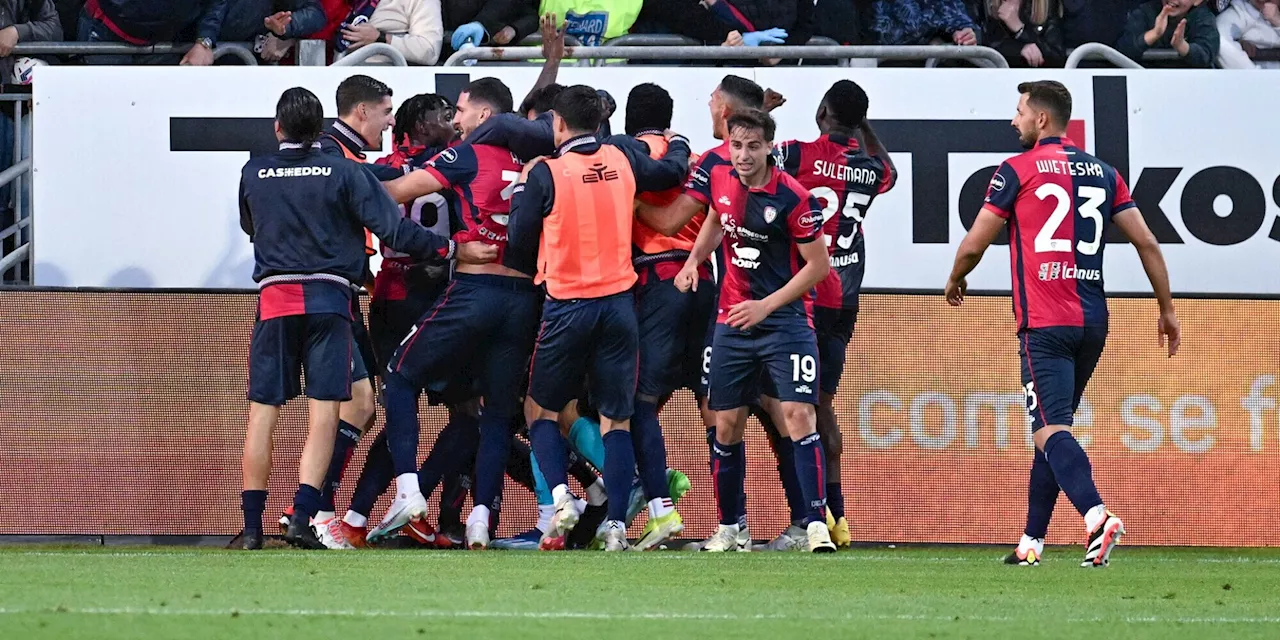 Cagliari-Atalanta 2-1: Viola manda in estasi Ranieri, cade Gasperini