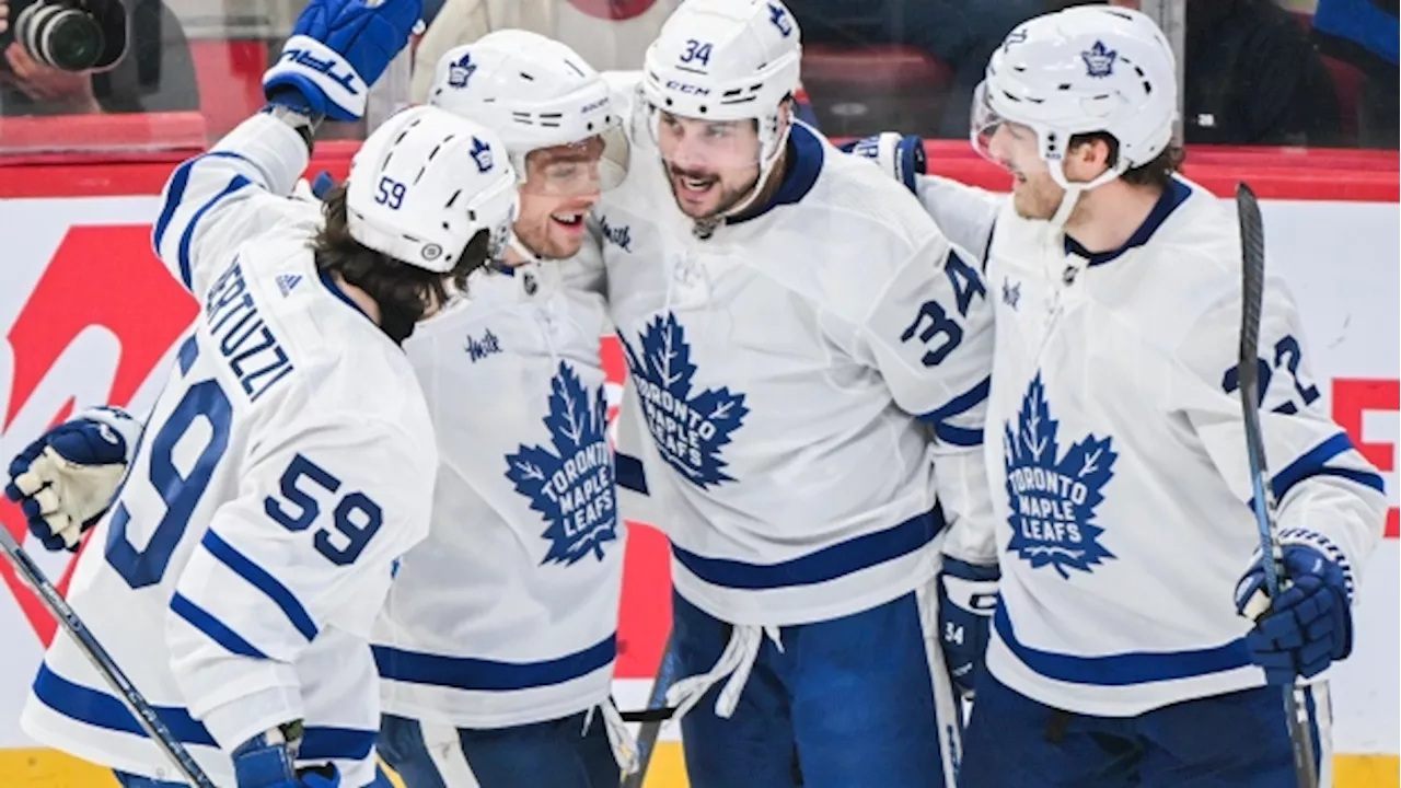 Auston Matthews Hits 100-Point Mark as Maple Leafs Clinch Playoff Spot