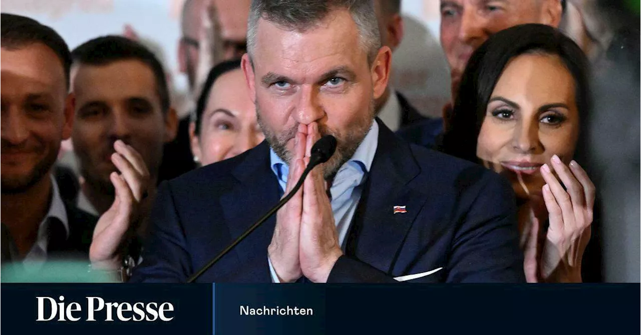 Peter Pellegrini gewinnt Präsidenten-Stichwahl in der Slowakei