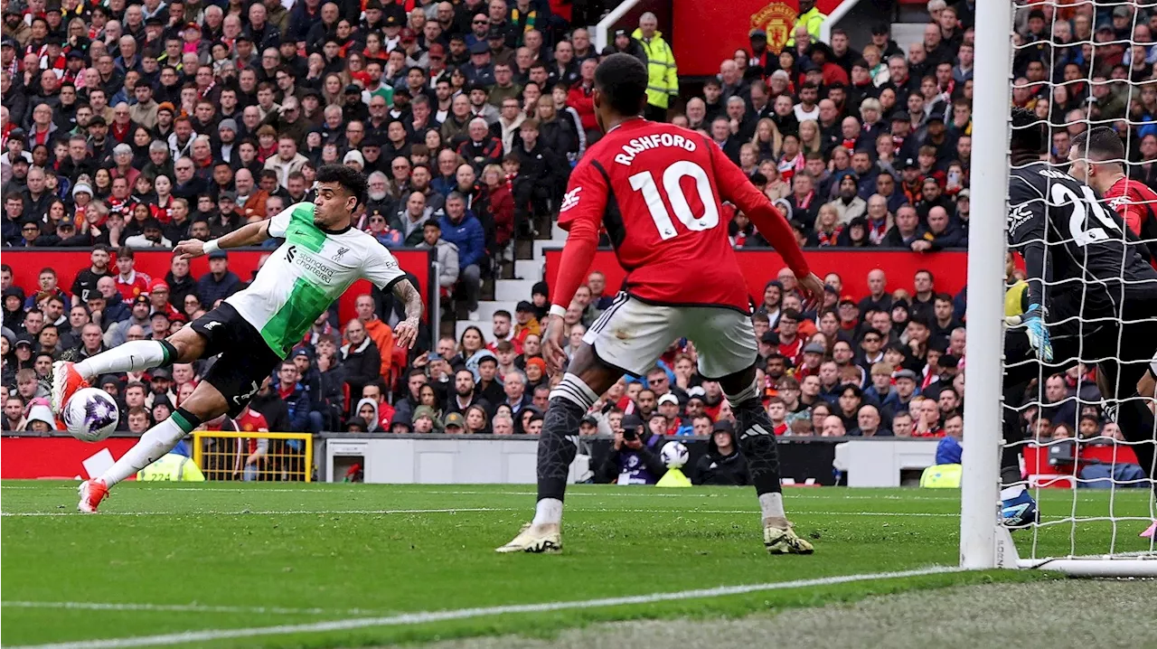 Man. United 2, Liverpool 2: Luchito anota, pero los ‘Reds’ ceden el liderato