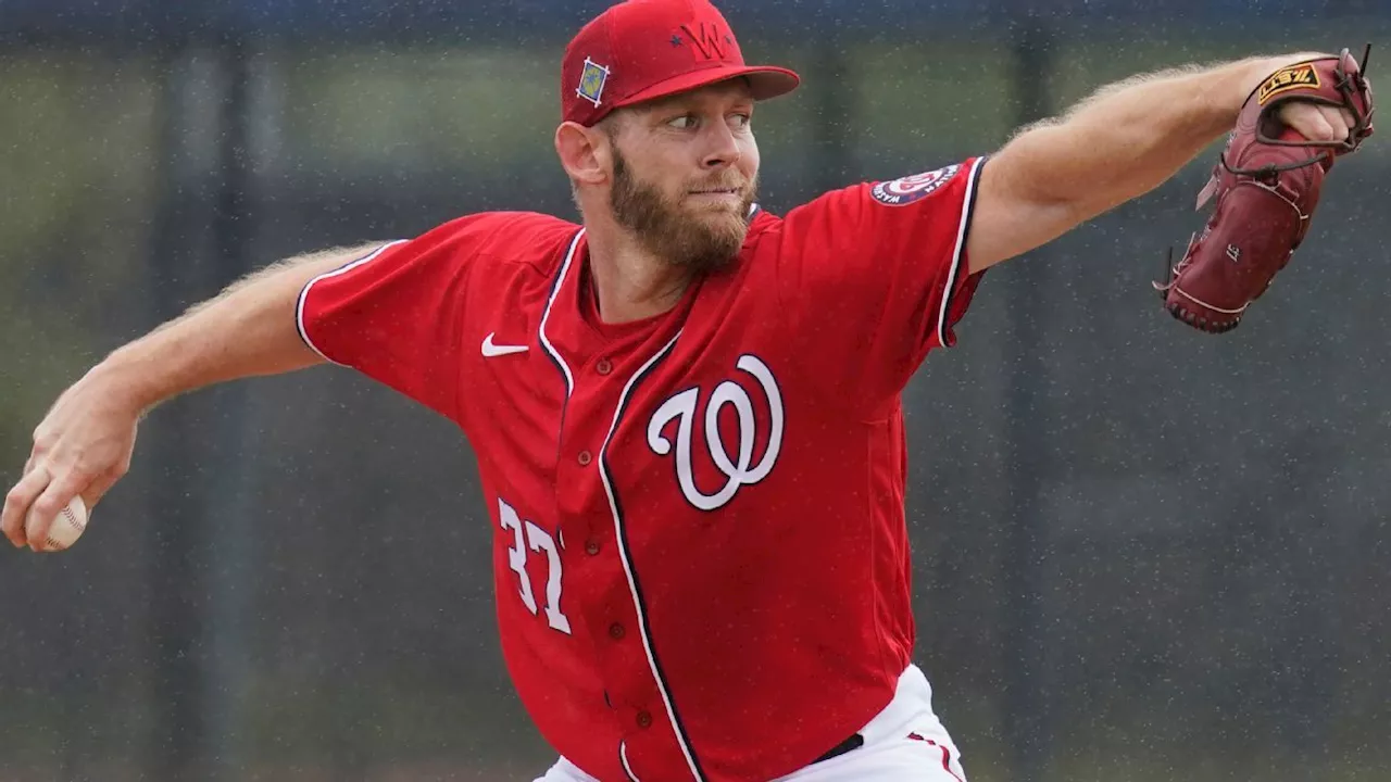 MLB officially lists pitcher Stephen Strasburg as retired