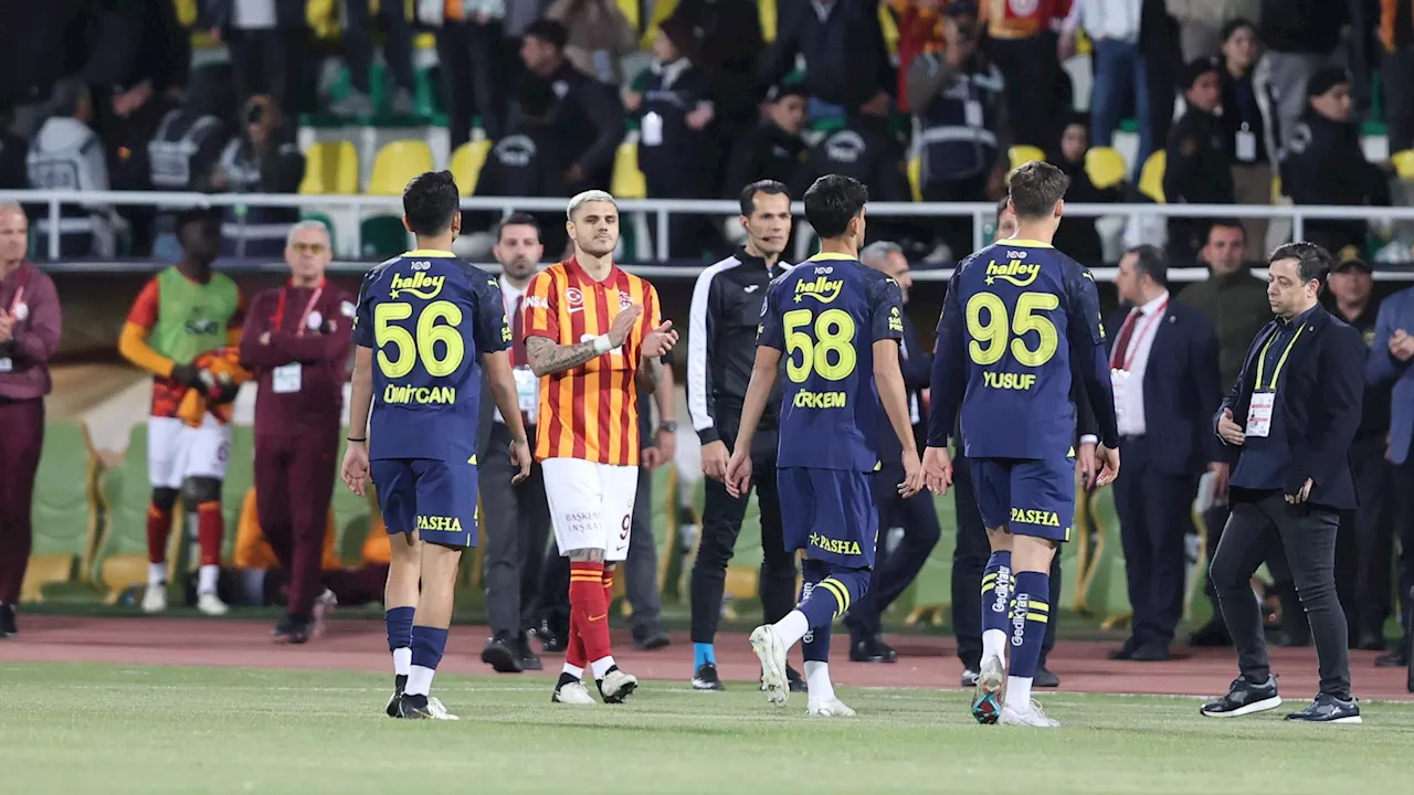 Fenerbahce sorgt für Mega-Farce im türkischen Supercup gegen Galatasaray: Spielabbruch in Minute zwei