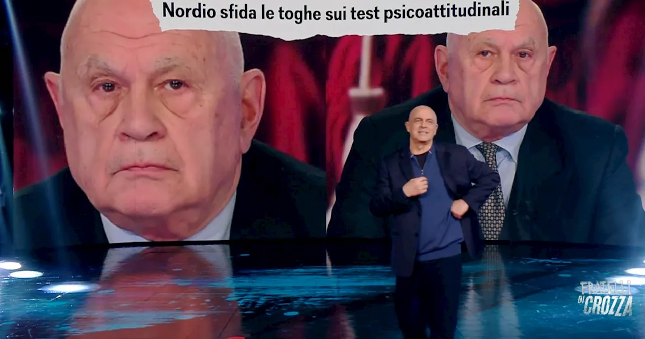 Il monologo di Crozza: Nordio e i test psico-attitudinali