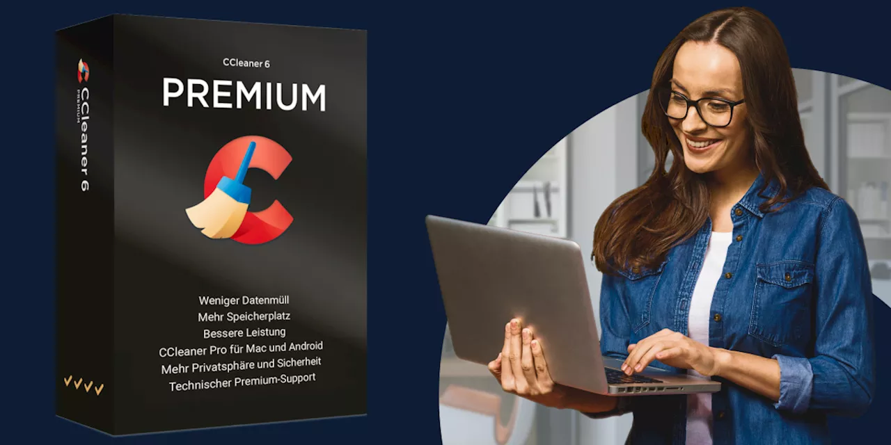 CCleaner Premium: Computer-Optimierungssoftware zum Sonderpreis