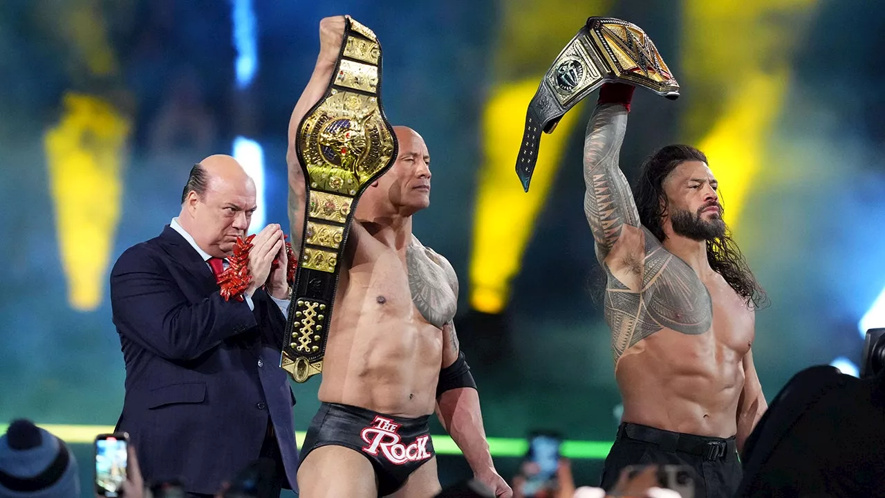 Roman Reigns and The Rock Defeat Cody Rhodes and Seth Rollins at WrestleMania 40