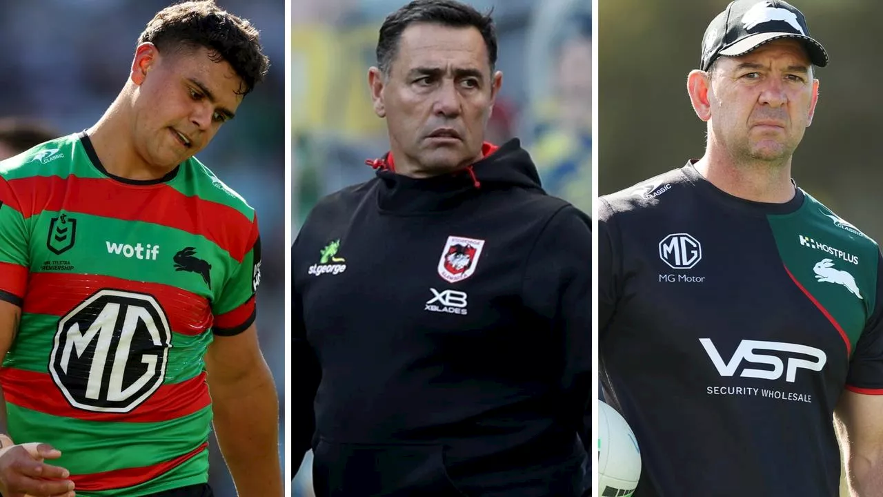 Latrell issue in Souths’ coach crisis; what cryptic Dragons warning means: Talking Pts