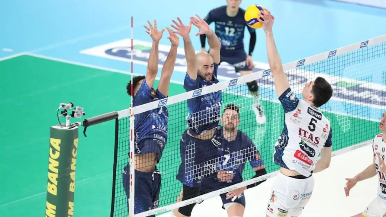 Perugia e Monza vincono le gare 3 delle semifinali playoff di Superlega