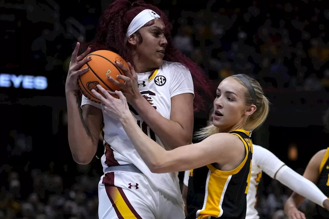 South Carolina finishes off perfect season with NCAA championship, beating Caitlin Clark and Iowa 87-75