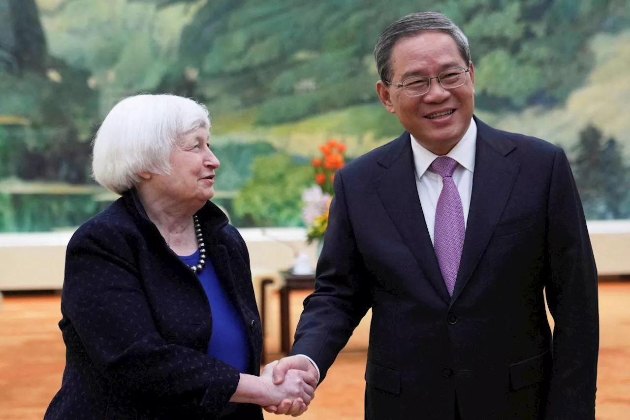 US, China need 'tough' conversations, Yellen tells Chinese Premier Li