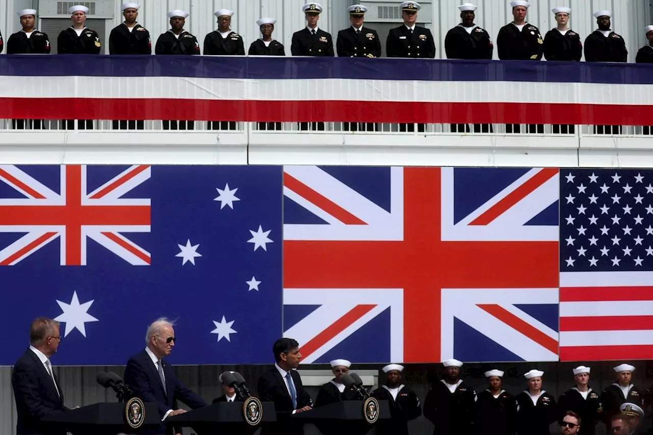 US, UK, Australia weigh expanding AUKUS security pact to deter China, FT says